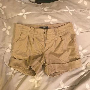 Tan shorts